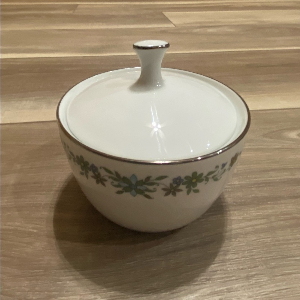 Noritake Japan sugar bowl Beguine 2033 Contemporary Fine China - Picture 6 of 7